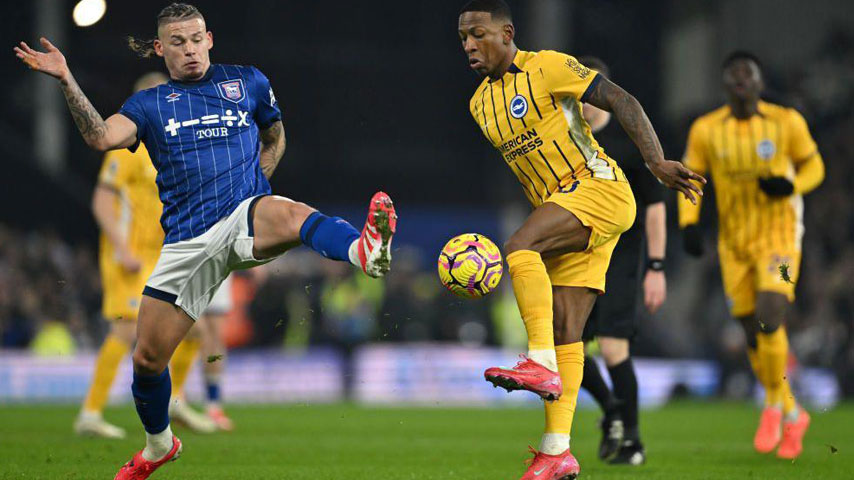 พรีเมียร์ลีกอังกฤษ : อิปสวิช ทาวน์ VS ไบรท์ตัน