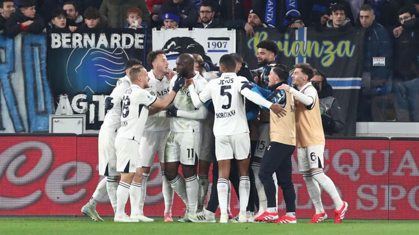 กัลโช่ ซีรีย์ อา อิตาลี : อตาลันต้า VS นาโปลี