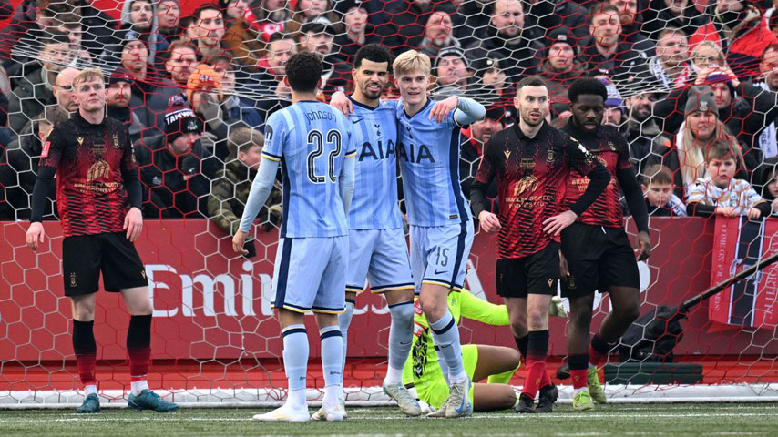 เอฟเอคัพ : Tamworth VS ท็อตแนม ฮ็อตสเปอร์ส